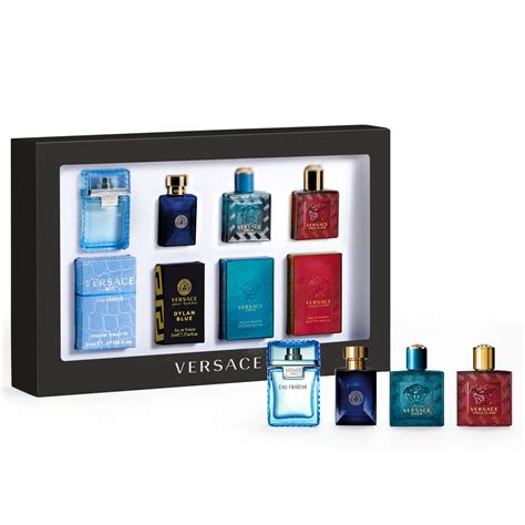 versace cologne for men gift set|men's aftershave mini gift sets.